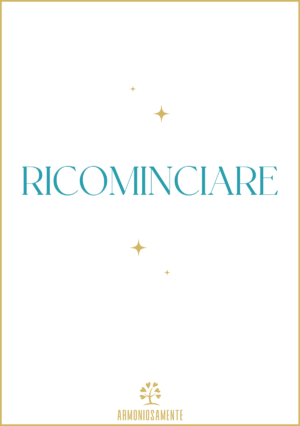 Percorso "Ricominciare"